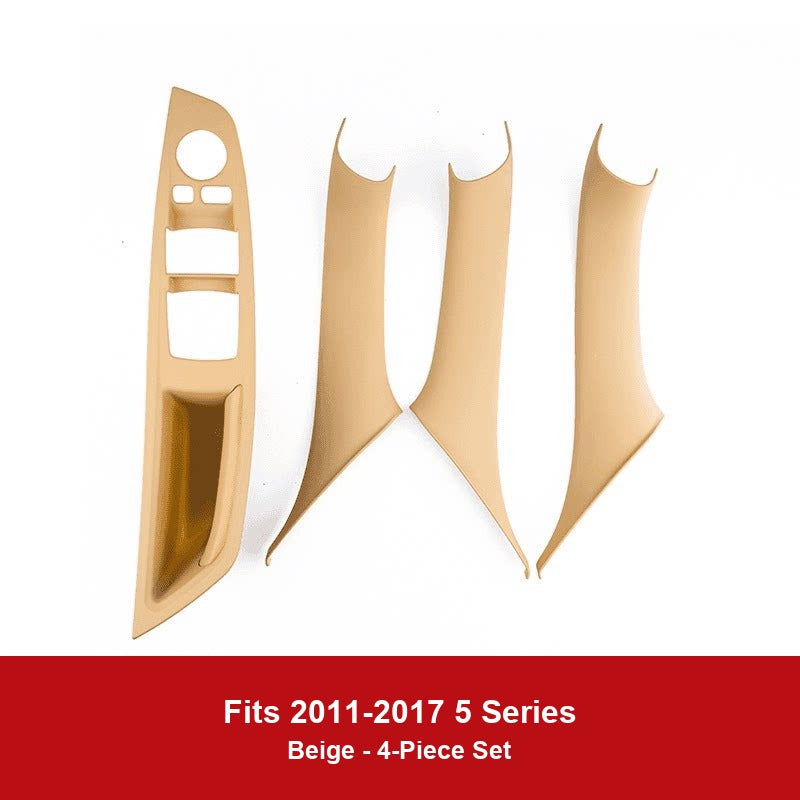 BMW door handle cover - 2011-2017 Model 5 Series No-Remove Handle [4-Piece Set] Beige