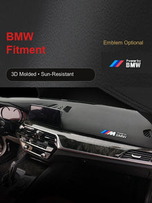 BMW Dashboard Sunshade Cover - Leather-Style Anti-Glare Pad