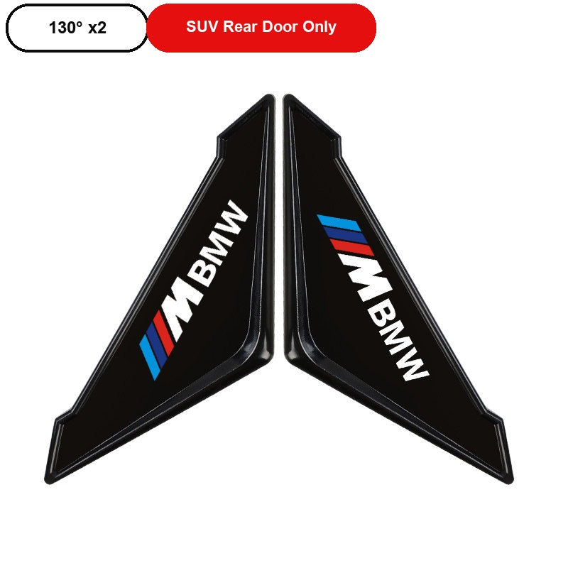 BMW M-Mark Black door corner guard, 130 Degree x2