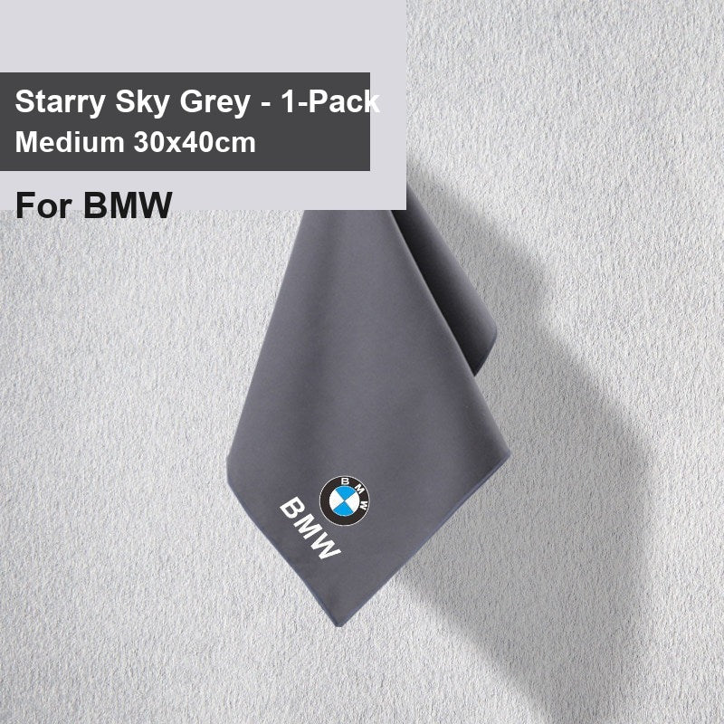 BMW car wash towel - BMW Starry Sky Grey Medium 1 piece