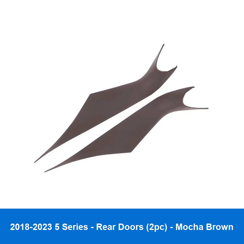 BMW door handle cover - (Mocha Brown) 2018-2023 5 Series [Door Inner Handle Cover] 2 rear doors