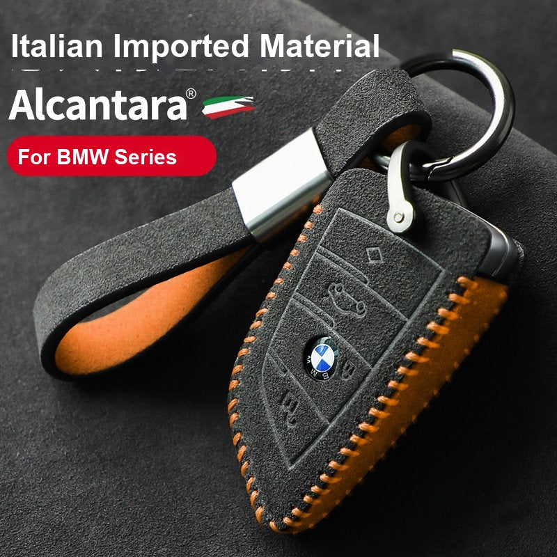 BMW Alcantara key fob case - Italian imported material