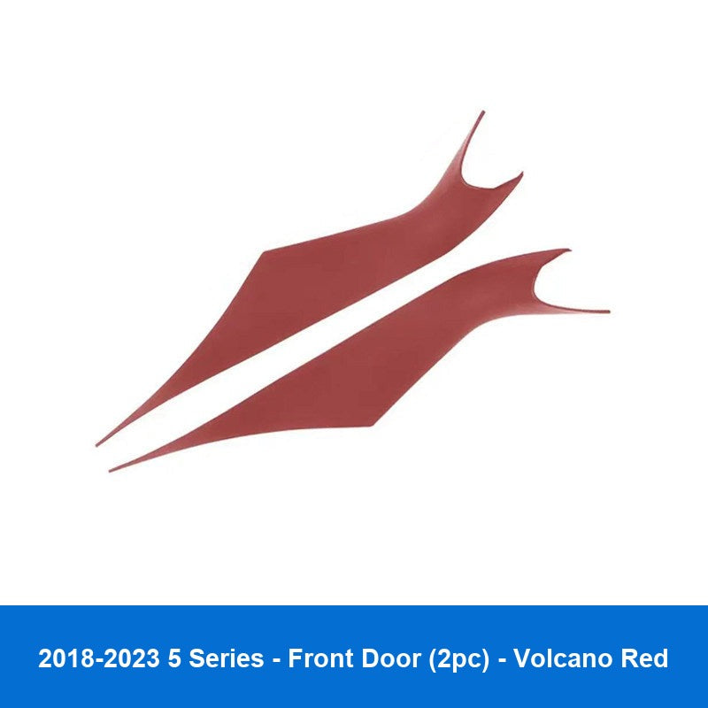 BMW door handle cover - (Volcano Red) 2018-2023 5 Series [Door Pull Handle] Front Door 2 Doors