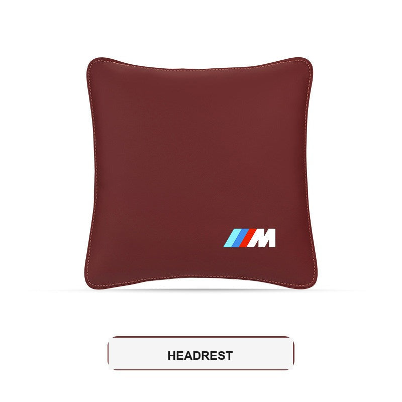 BMW M Sport Ergonomic Car Headrest & Lumbar Support Pillows (3, 4, 5 Series & X1-X7)