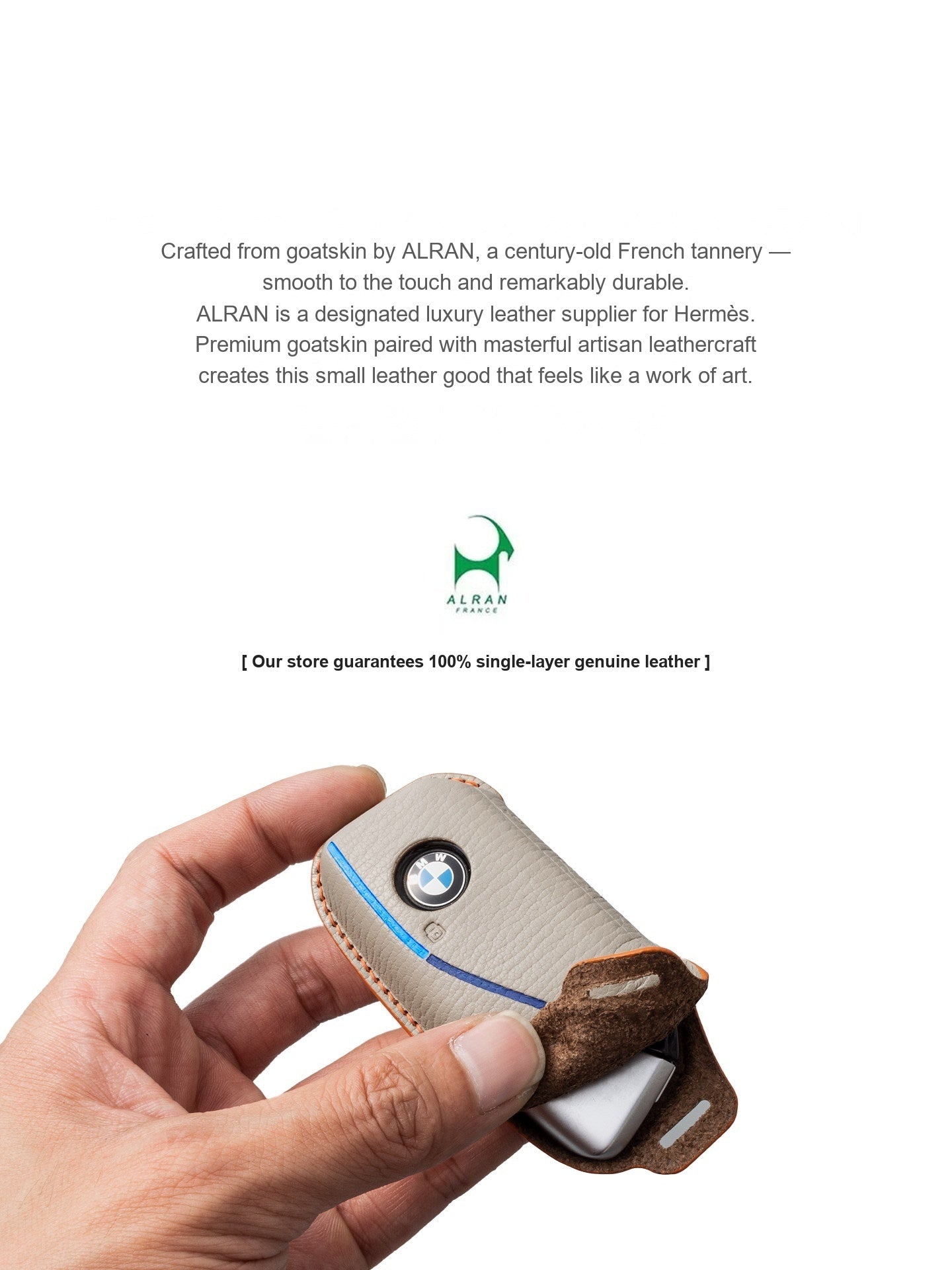 BMW Key Cover - Genuine Leather - Variant 3