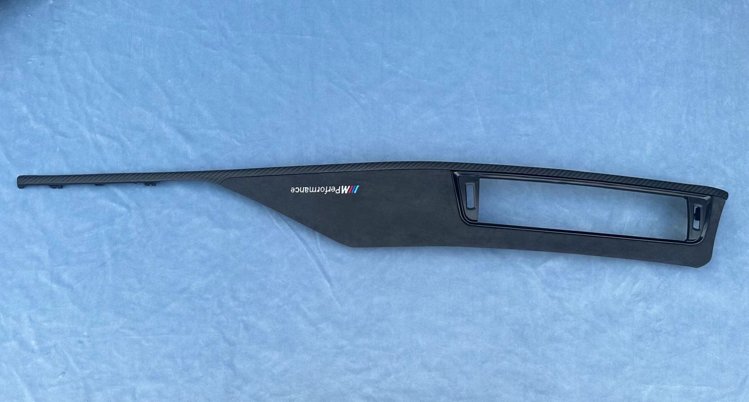 BMW F30/F35 right air vent trim panel, real carbon fiber