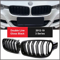 BMW Kidney Grille - Gloss Black Front Grille (E46/E90/F30/F31 GT/G20)