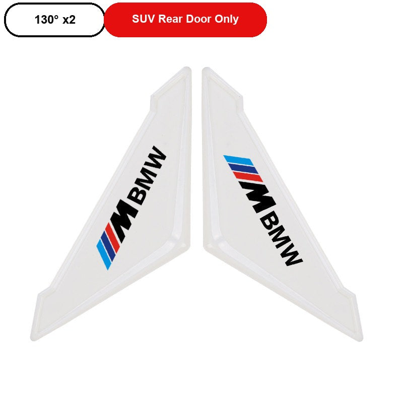BMW M-Mark White door corner guard, 130 Degree x2