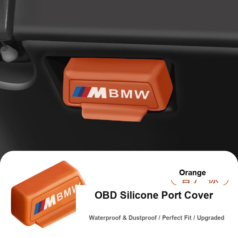 Compatible with BMW 3 Series, 4 Series, 5 Series, 7 Series, 1 Series Modified OBD Silicone Protective Cover, Dust Cover, Protective Cover