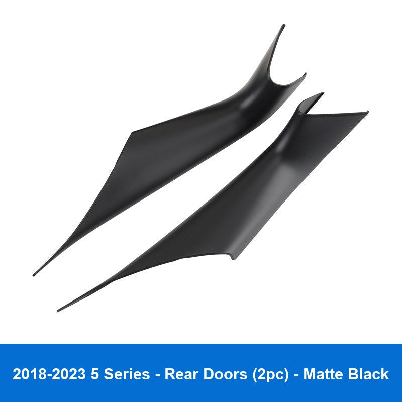 BMW door handle cover - (Matte Black) 2018-2023 5 Series [Door Pull Handle] Rear Doors, 2 pieces