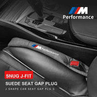 BMW Suede J-Shape Seat Gap Plug - Console Gap Filler