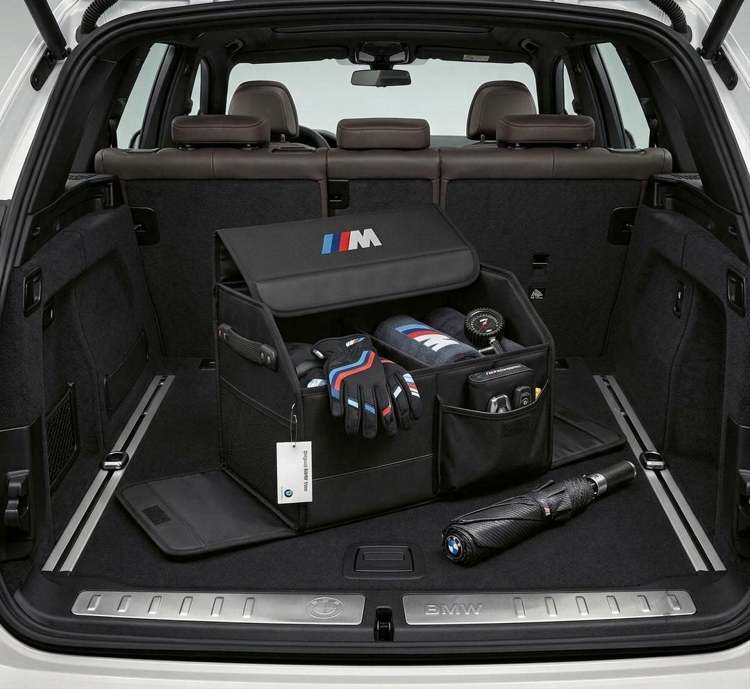 BMW Trunk Storage Box - Foldable Organizer (3/4/5/7 Series, X1-X7)
