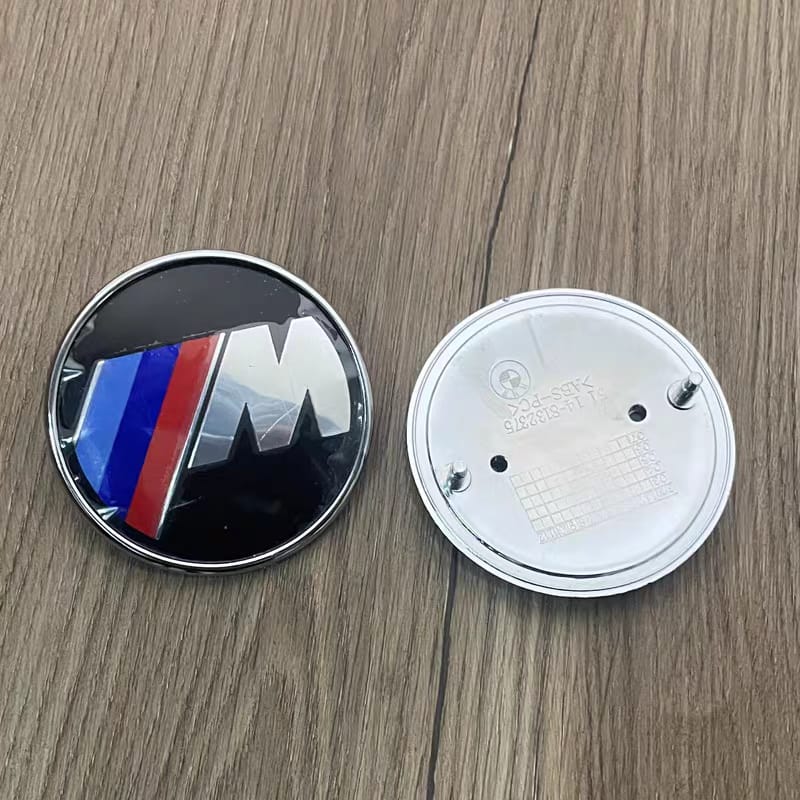 BMW M Logo badge set - front and rear emblem