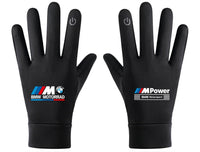 BMW M Performance Touchscreen Gloves – Winter Anti-Slip Thermal Driving Gloves