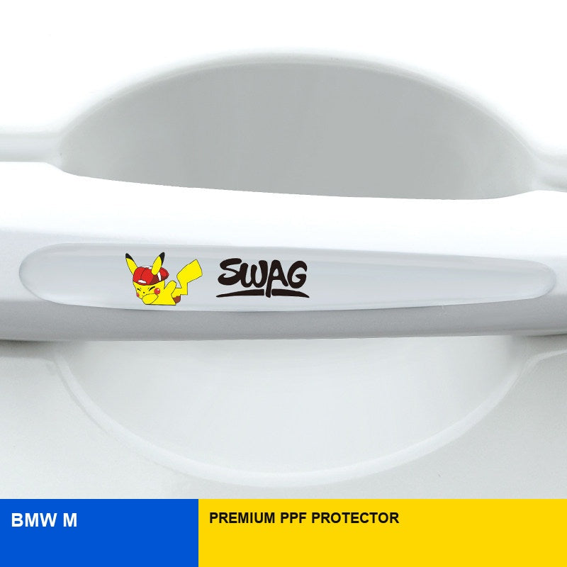 BMW Anti-Scratch Door Handle Cup & Bowl Protective Film Kit