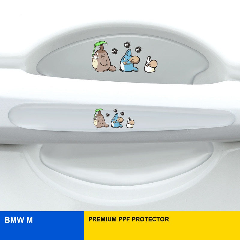 BMW Anti-Scratch Door Handle Cup & Bowl Protective Film Kit