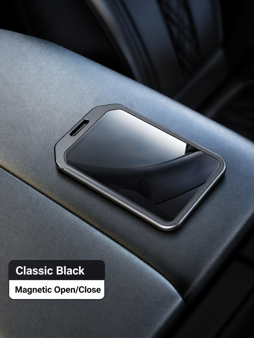 BMW Sports Car Key Cover - Zinc Alloy Shell with Charm