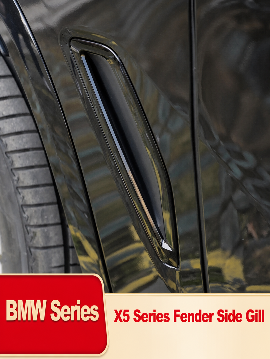BMW X5/X6/X3 M-Style Fender Side Gill Trim