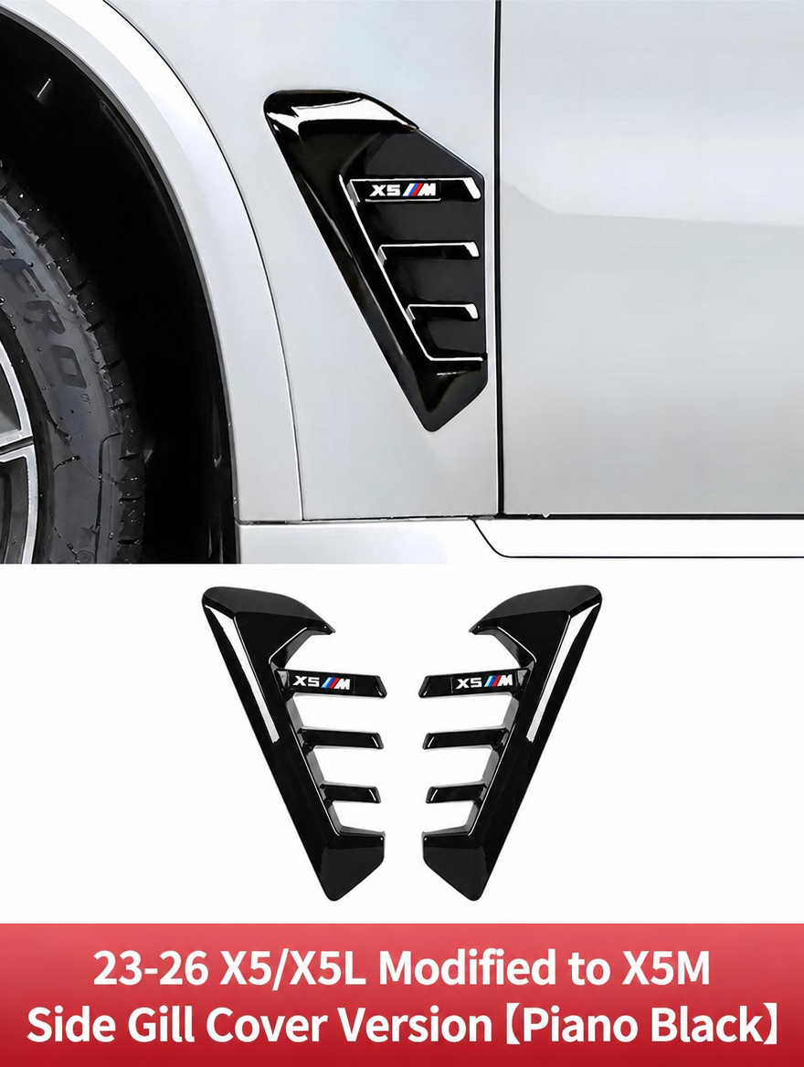 BMW X5/X6/X3 M-Style Fender Side Gill Trim