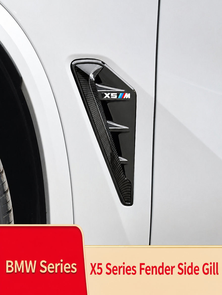 BMW X5/X6/X3 M-Style Fender Side Gill Trim