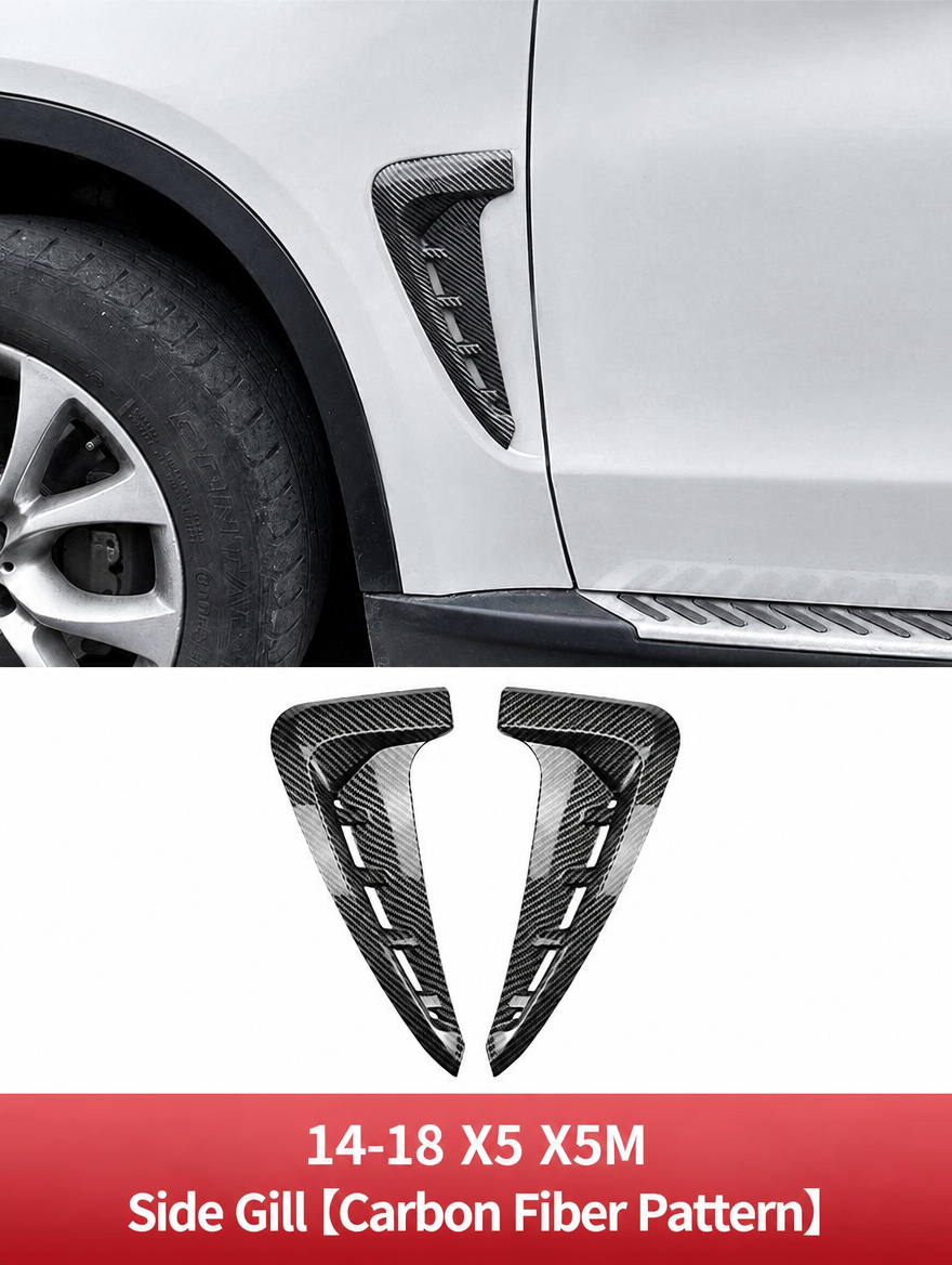 BMW X5/X6/X3 M-Style Fender Side Gill Trim
