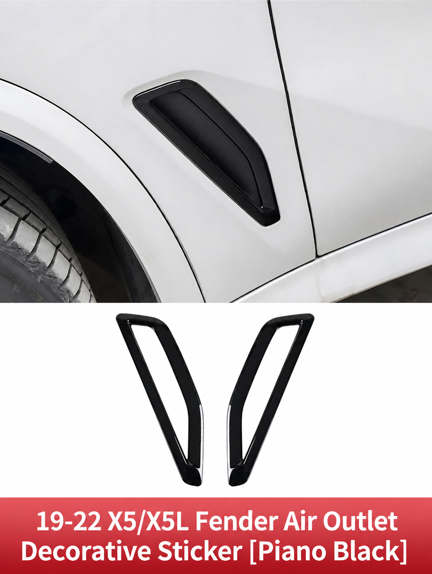 BMW X5/X6/X3 M-Style Fender Side Gill Trim