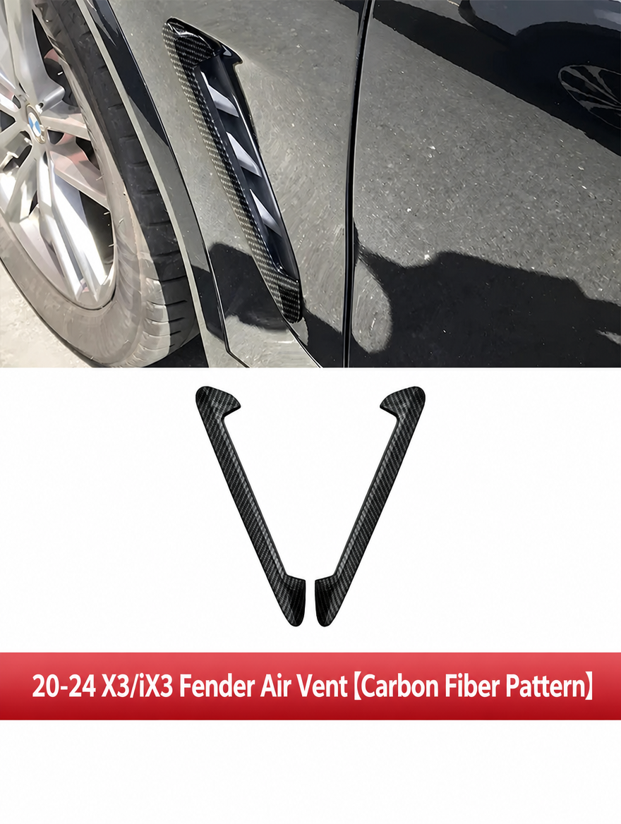 BMW X5/X6/X3 M-Style Fender Side Gill Trim