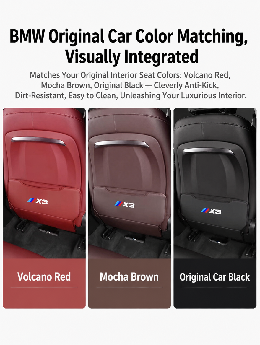 BMW Rear Seat Anti-Kick Protector Pads