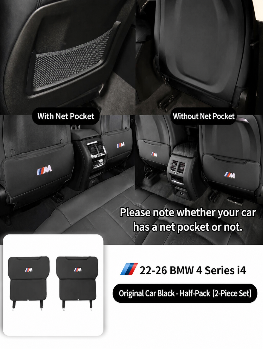 BMW Rear Seat Anti-Kick Protector Pads