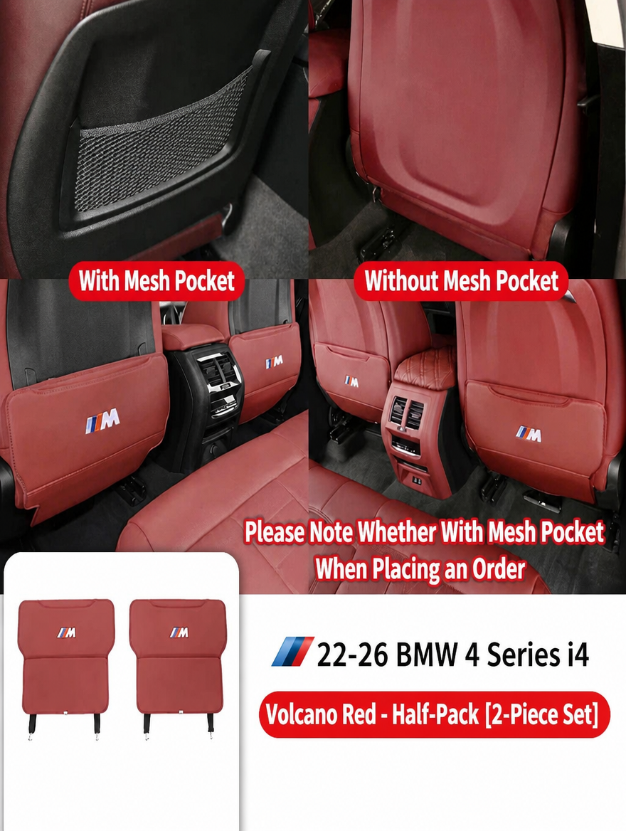 BMW Rear Seat Anti-Kick Protector Pads