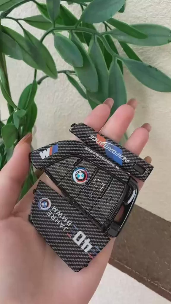 BMW Custom Key Shell – Full Key Replacement, Color-Change Edition (3/5/7 Series, X1-X6)