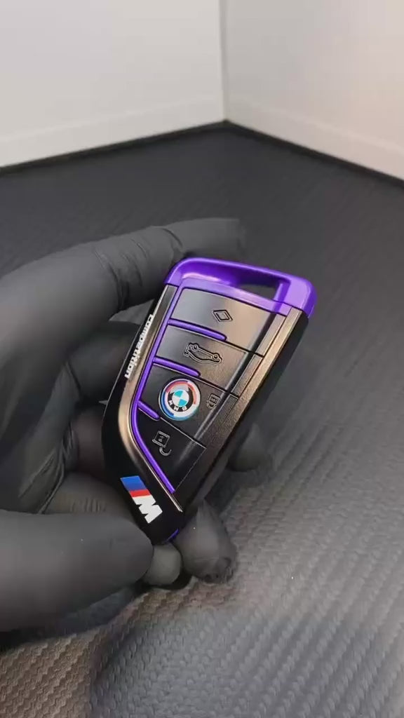 BMW Custom Key Shell – Full Key Replacement, Color-Change Edition (3/5/7 Series, X1-X6)