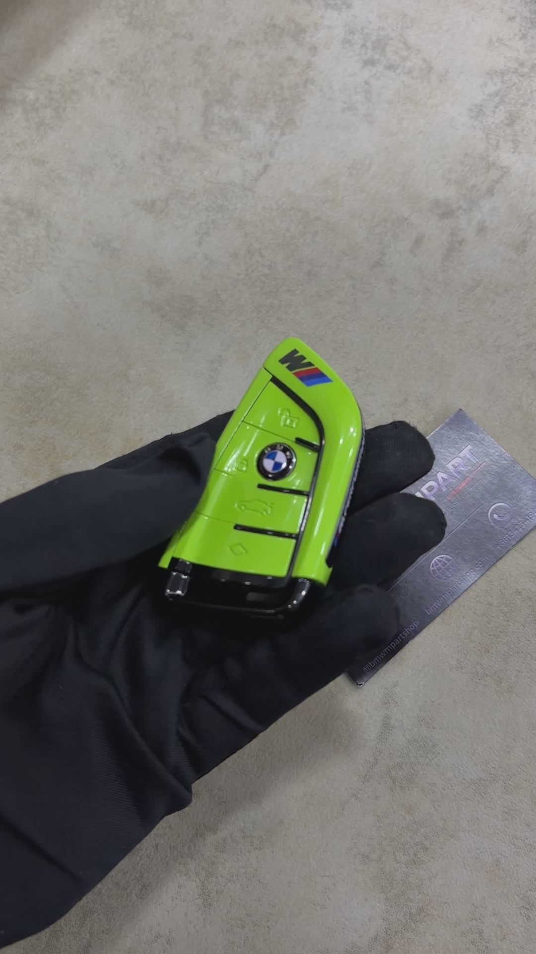 BMW Custom Key Shell – Full Key Replacement, Color-Change Edition (3/5/7 Series, X1-X6)