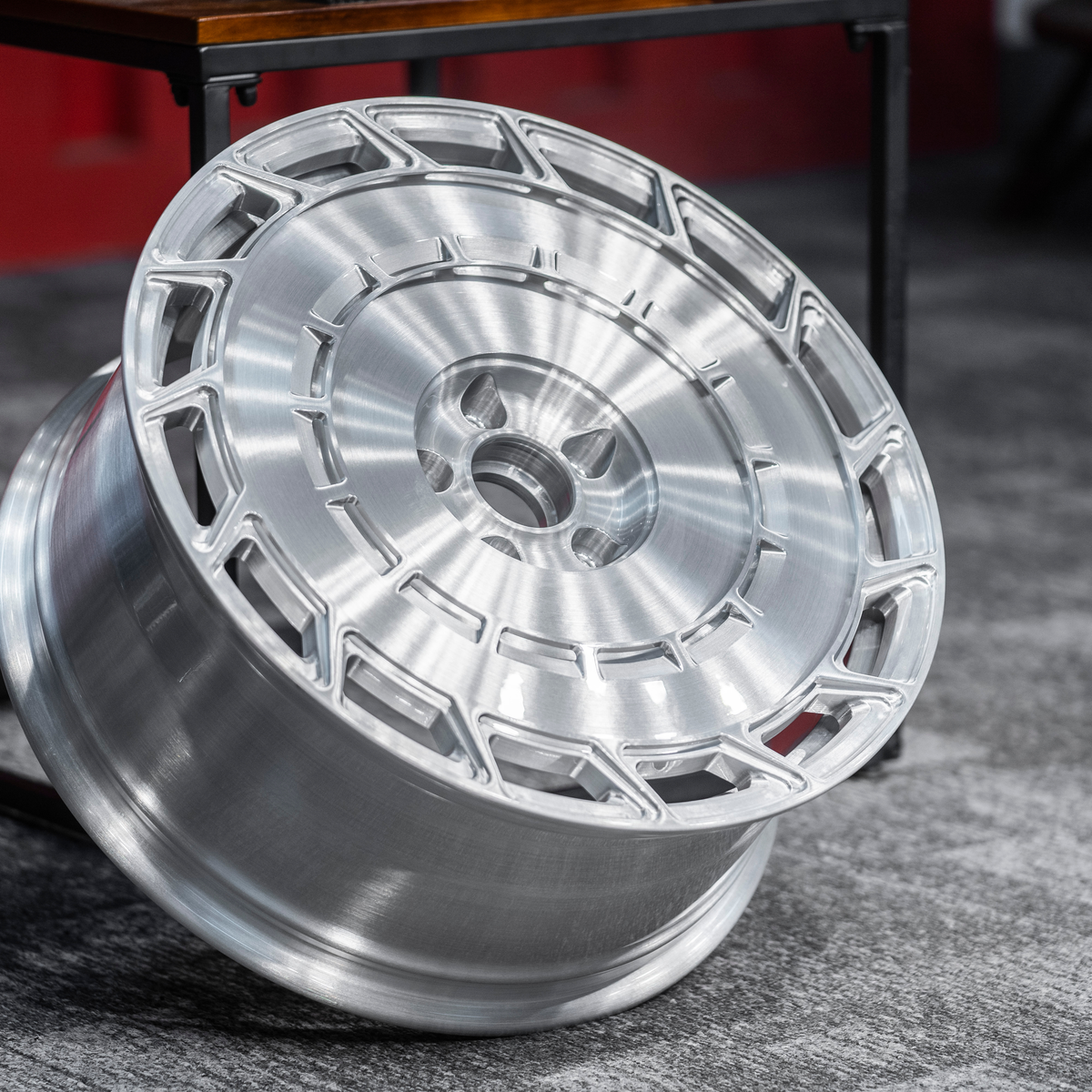 Forged Alloy Wheel – Aero Disc Design Performance Rim | Brushed Finish