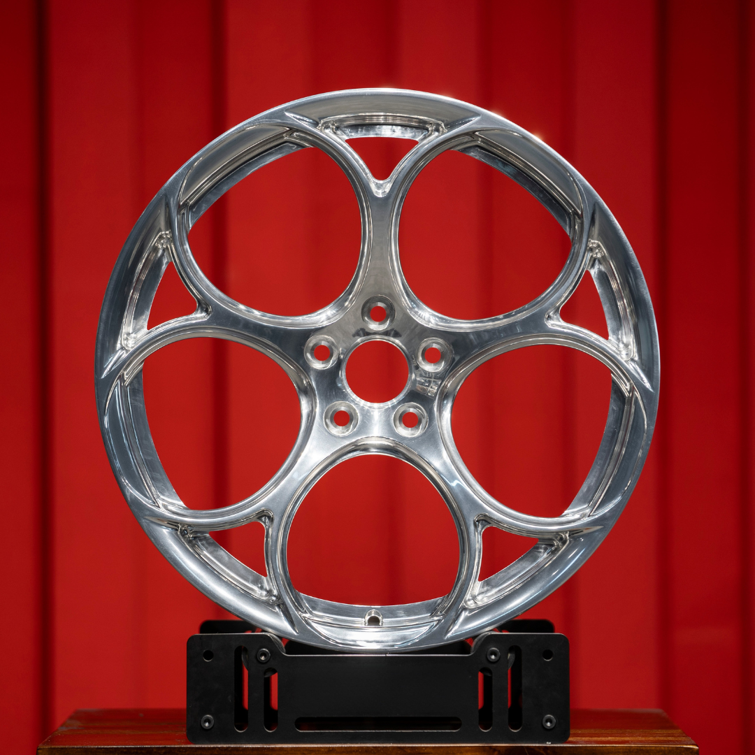 Forged Alloy Wheel – Circular Multi-Hole Design | Lightweight Performance Rim