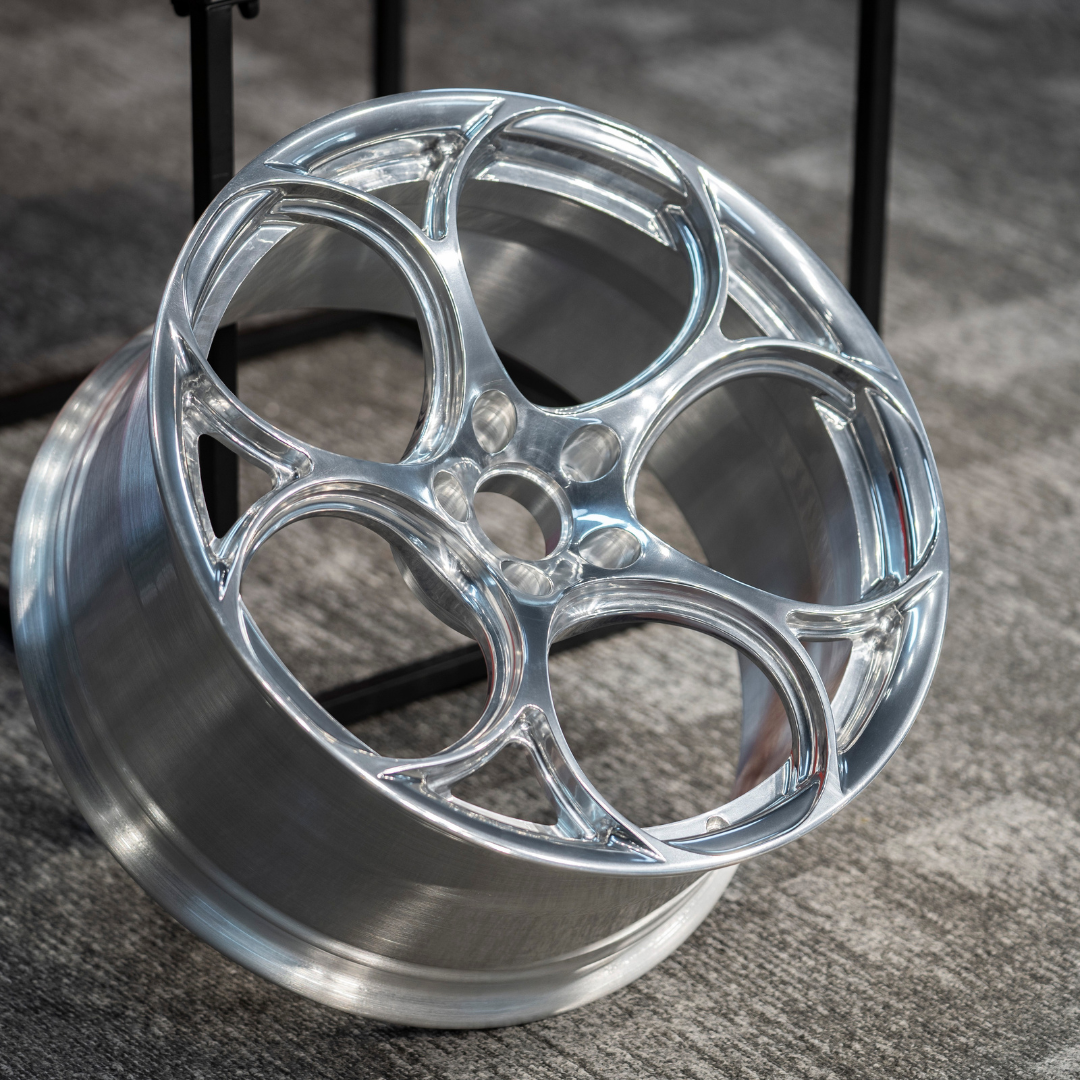 Forged Alloy Wheel – Circular Multi-Hole Design | Lightweight Performance Rim